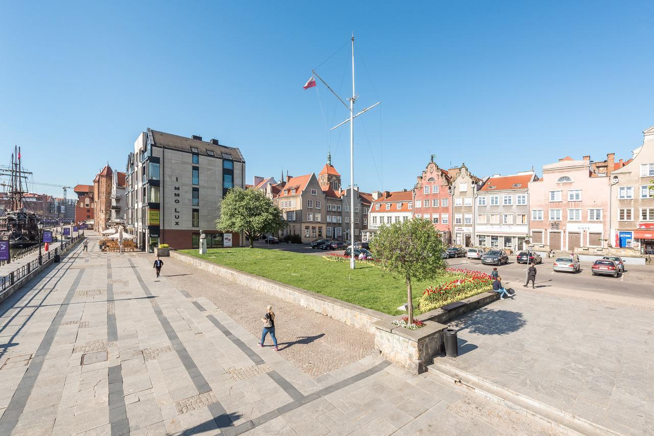 Apartments By The River - Gdansk Old Town By Noclegi Renters Exteriör bild