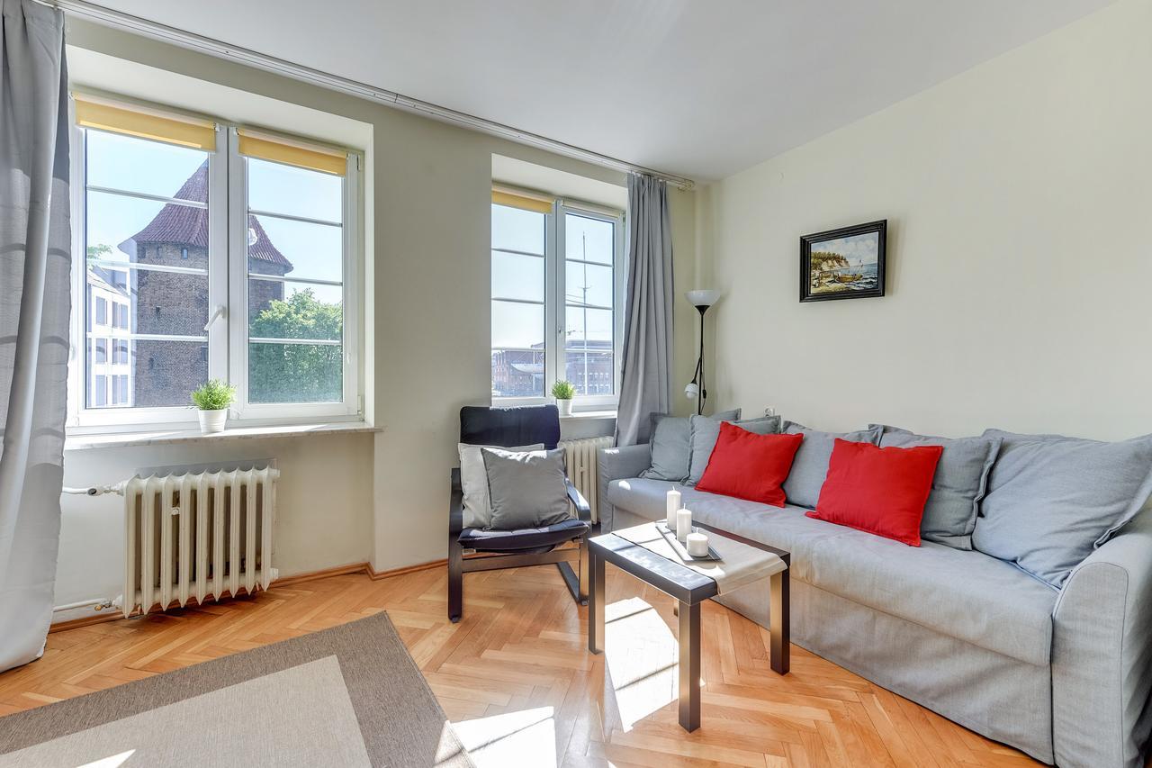 Apartments By The River - Gdansk Old Town By Noclegi Renters Exteriör bild
